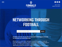 Tablet Screenshot of firmballs.com